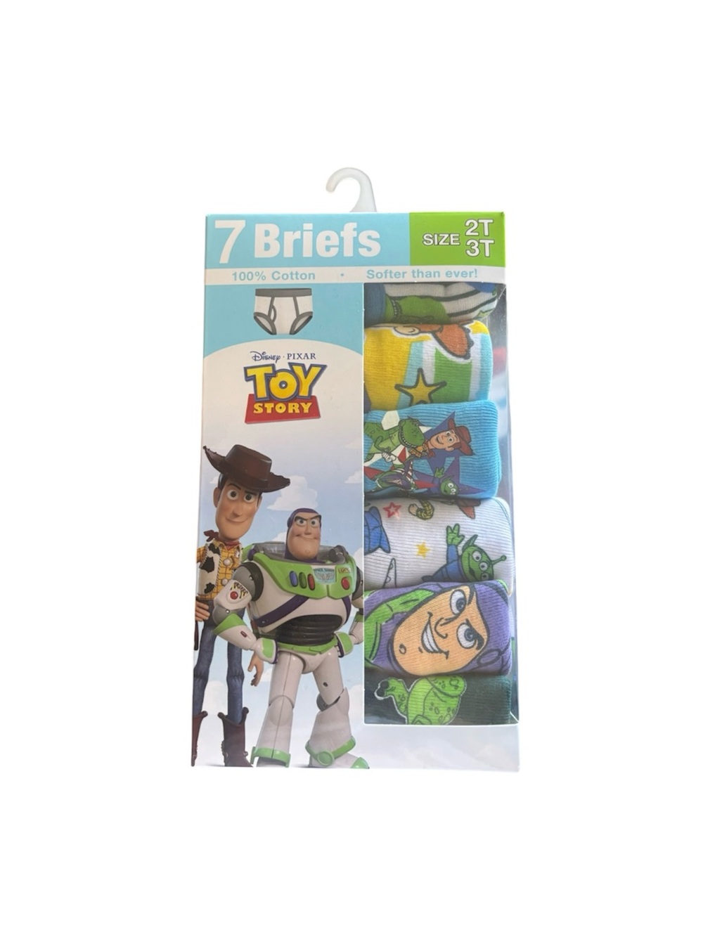 🧸New Toy Story Briefs 7 Pack Size 2T / 3T🧸